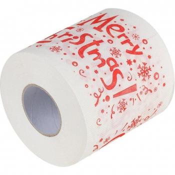 Xmas Decor Toilet Roll