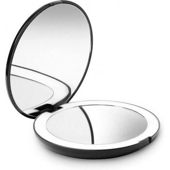 5 Wide LED Makeup Mirror with 1x/10x Magnification