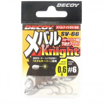 Mebaru Knight Decoy SV-66 Jig Head 6 mm 1/48oz