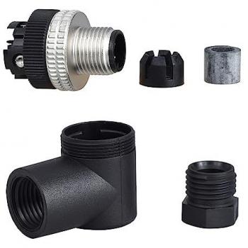 Heavy Industrial Round Connector (12 mm, MCM 40‑B) – Schneider Electric