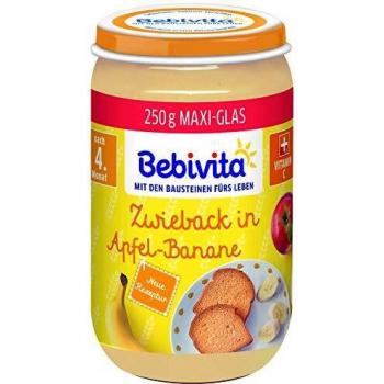 Apfel‑Bananen‑Zwieback von Bebivita (250 g)
