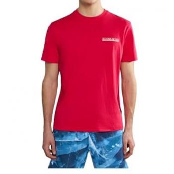 Camiseta Napapijri Gras Hombre Rojo