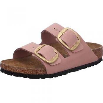 Birkenstock Women’s Pink Arizona Slides – Size 5