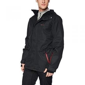 Volcom Männer Anders 2L Winterjacke mit isolierendem Innenfutter – XL, Schwarz