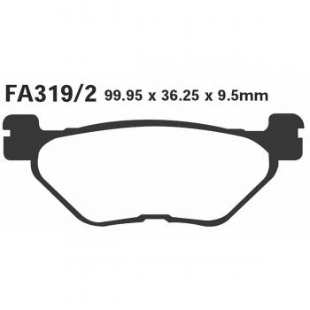 EBC Bremsbelagsatz FA319/2HH