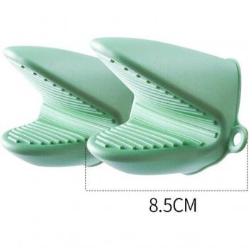 Mitaines de four en silicone épais, gants de cuisine pour micro-ondes