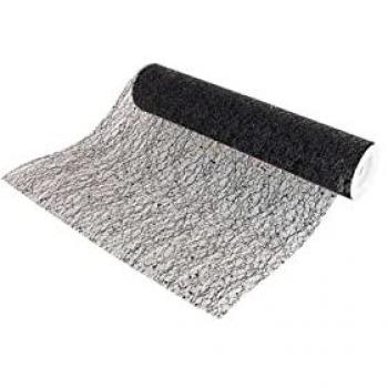 Chemin de table pailleté noir 30 cm x 5 m