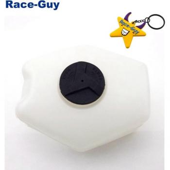 Réservoir Carburant Blanc 47/49 cc pour Vélo de Poche