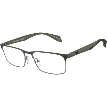 Emporio Armani EA1149 3367 Men's Eyeglasses Green Size 56 (Frame Only)