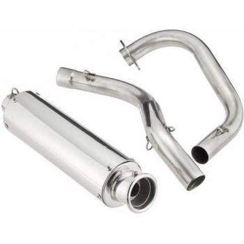NBS Stainless Steel Muffler, Honda Ape 2031 (50/100) – OEM Replacement