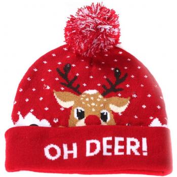 Haut de tête beanie festif à billes pour dames ASD88