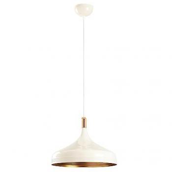 Cristalrecord Décor Blanc Or Plafonnier 25 cm