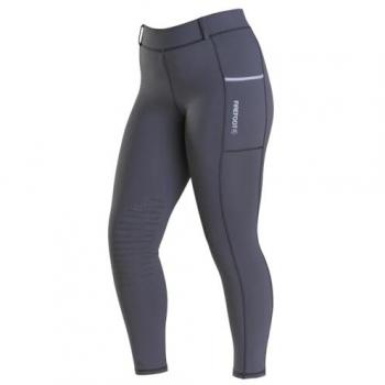 Firefoot Ladies’ Thirsk Comfort‑Breeches – Charcoal & Impact Blue – Size 36