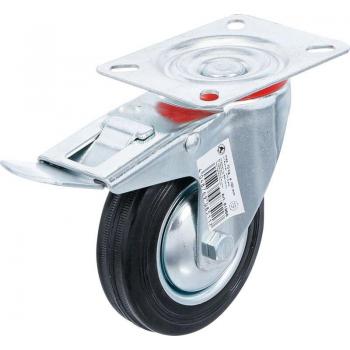Ruota con Freno per Supporto Fisso Ø 100 mm