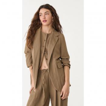 Morbidissima Giacca Stradivarius Regular Cammello Chiaro L