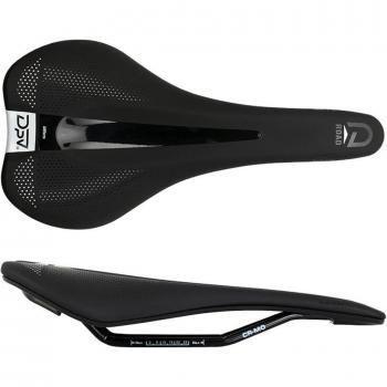DPV Atlantis Road Racing Saddle – Classic Black/White Design