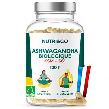 Nutri&Co Ashwagandha Kapseln für Stressabbau