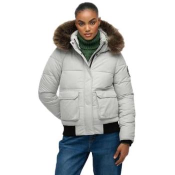 Everest Ella Glacial Grey Bomber for Women – XL
