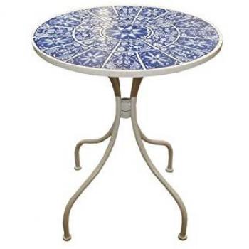 HTI-Line Mediterraner Gartentisch – robustes Metalldesign