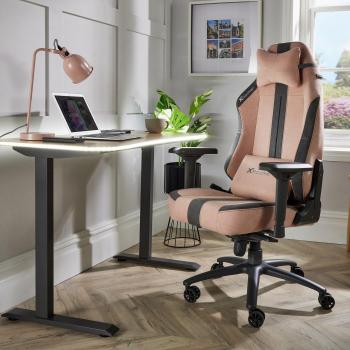 Onyx Poudre/Gris ardoise chaise ergonomique X Rocker