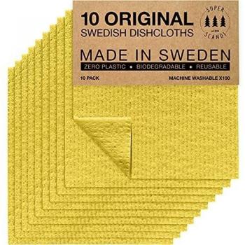 SUPERSCANDI Sustainable Kitchen Cleaning Cloths