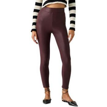 Leggings Térmicos de Mujer Efecto Piel Burdeos Ysabel Mora