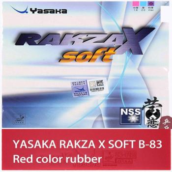 Yasaka RAKZA X SOFT Table Tennis Blade Rubber