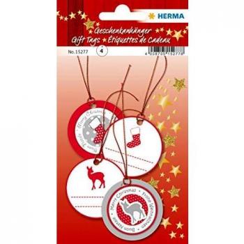 HERMA Rentier Hängeetiketten Set