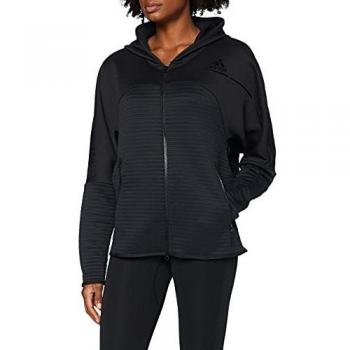 Adidas Damen Hooded Sweatshirt W Zne A H C.Rdy in Schwarz, Größe L