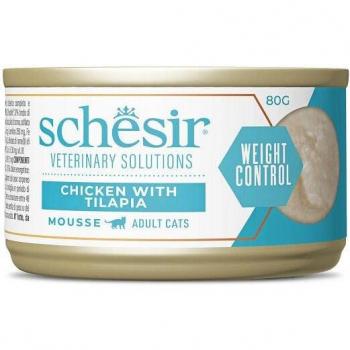 Schesir Soluzioni Veterinarie Mousse Gatti 80g Pollo Tilapia