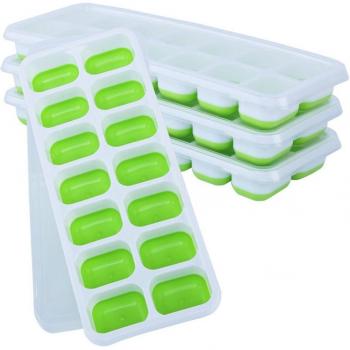 Ice Cube Tray with Lid for Popsicles