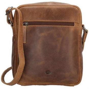 Brown Navajo-Patterned Crossbody Bag
