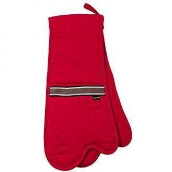 Chef Glove Ladelle Pro II – 87 cm Length, 20 cm Width, Red Cotton