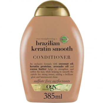 OGX Brazilian Keratin Conditioner for Shiny Hair 385 ml