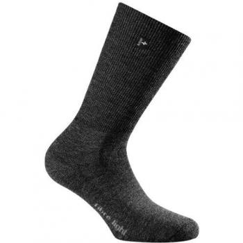 Rohner Uni Socken Fibre Light SupeR, denimblau, 44-46