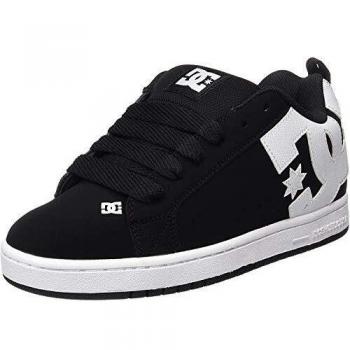 Zapatillas DC Shoes Court Graffik Shoe Black white negra blanca 300529-001
