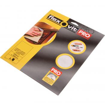 Feuille Abrasive Imperméable Flexovit 230x280mm Grain 80