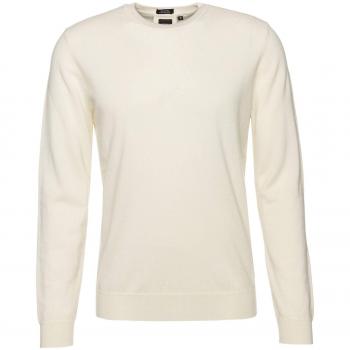 BOSS Herren Pullover – T‑Borello Elfenbein (S)