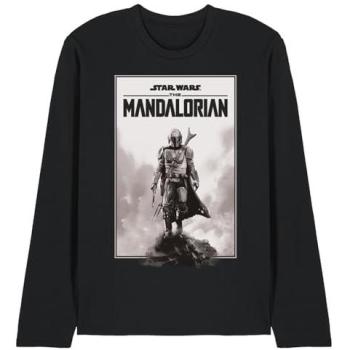 Black Mandalorian Desert Graphic T-Shirt