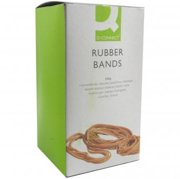 Q‑Connect Dual Pack #10 Rubber Bands – 500 g
