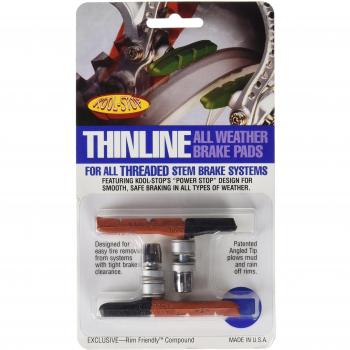 Kool Stop Freno V-brake delgado con tuerca