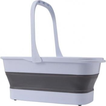 Compact 10L Silicone Bucket & Collapsible Floor Cleaner