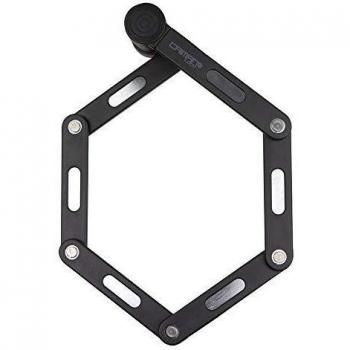 Candado Plegable Caiman Negro Eltin