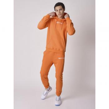 Joggers arancioni con ricamo logo Project X Paris
