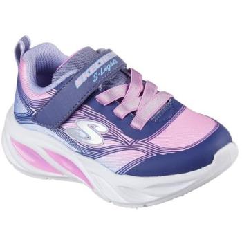 Skechers S-Lights: Tênis Cosmic Glow Azul Marinho, Tamanho 24
