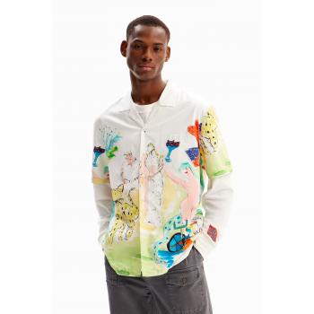 Desigual Camisa Arty Resort para Hombre