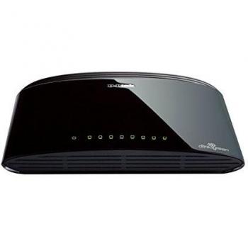 D-Link DES-1008D Non gestito Fast Ethernet (10/100) Nero