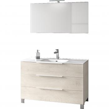 Mobile bagno Larissa 121x46,5 cm rovere alaska