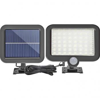 Lumière Solaire LED COB avec Détecteur de Mouvement 3 Modes pour Jardin Étanche IP65