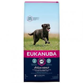 Eukanuba Active Adult Large Breed Dog Food with Chicken, 12 kg